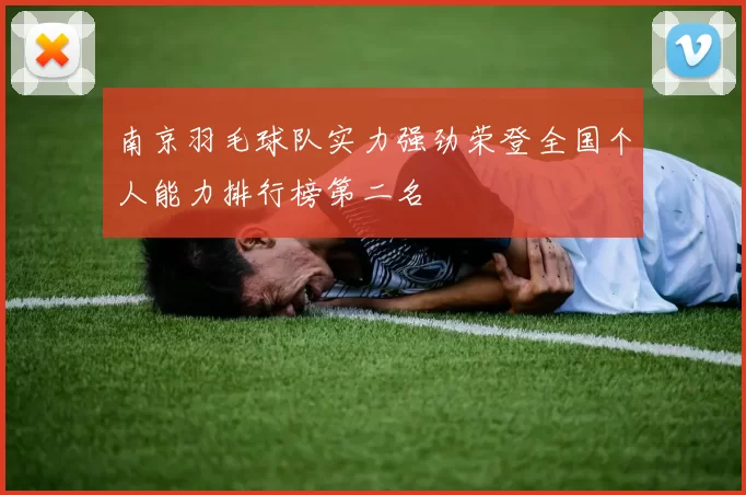 南京羽毛球队实力强劲荣登全国个人能力排行榜第二名